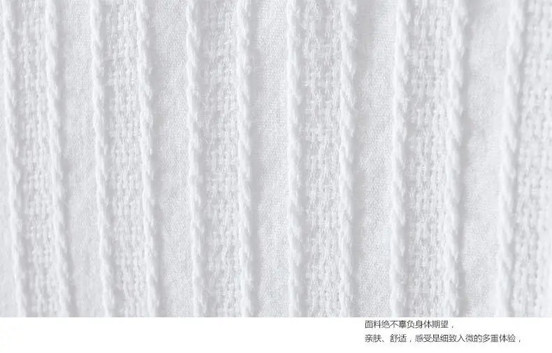 100% cotton white blouse women shirt spring summer elegant V-Neck ladies tops haut femme blusa womens tops and blouses