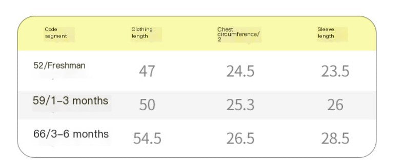 Comfortable Class A Cotton Top for Newborns (0-1 Years) - # BAAA1111010013