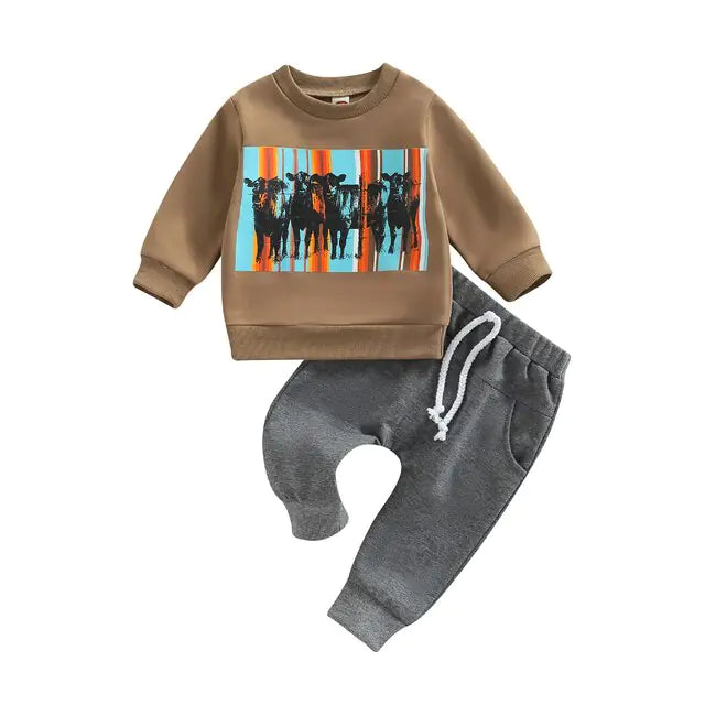 Kids Long Sleeve Sweatshirt - # BOAA111010007
