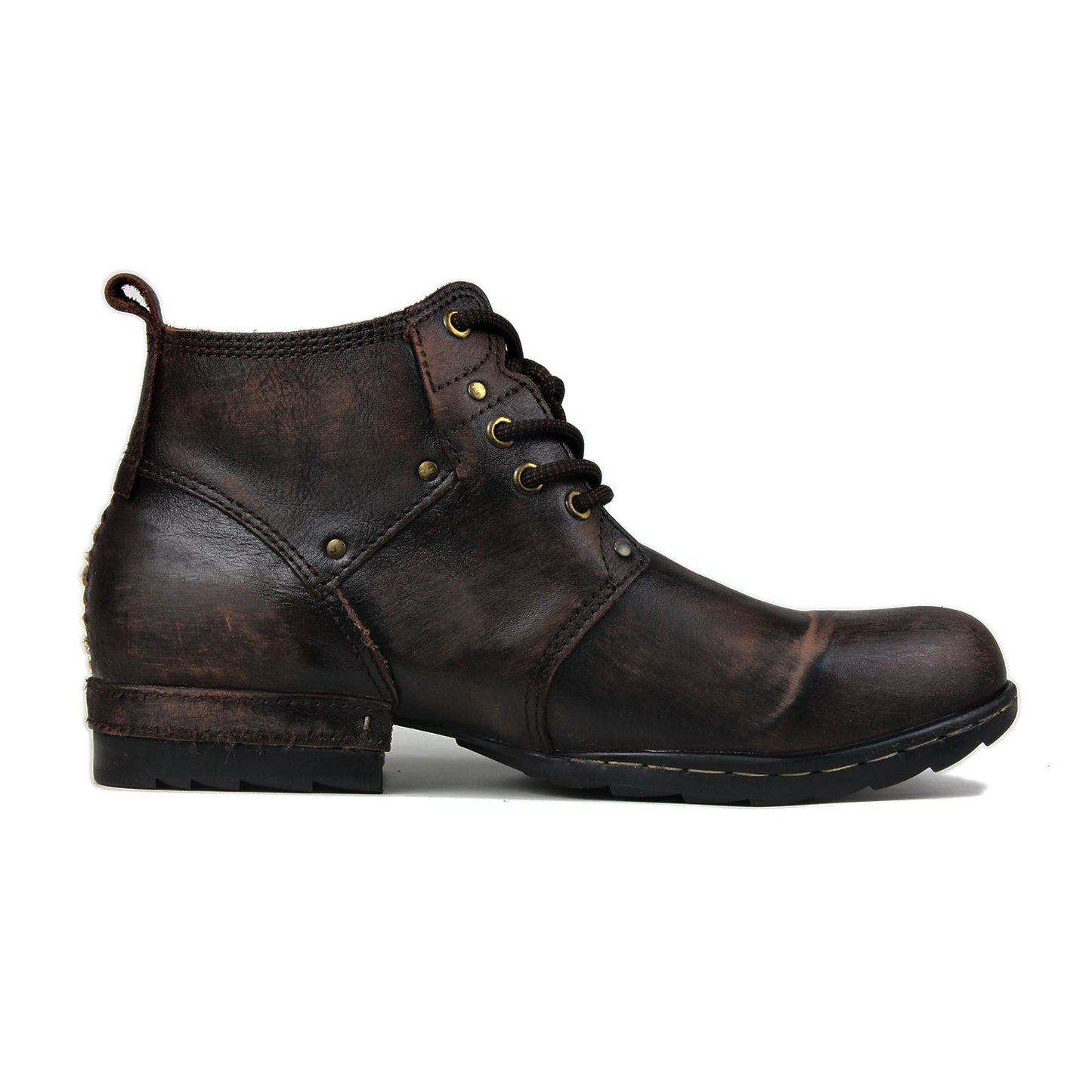 Men's Leather Ankle Boots OSS-6015-3-B-D