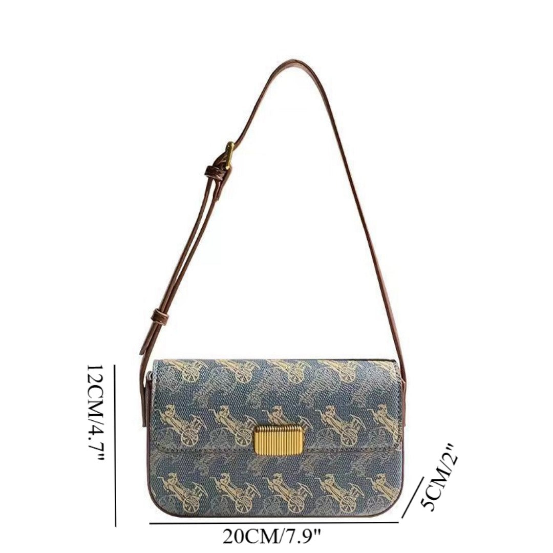 Chic Small Shoulder Square Bag for Females – Stylish Design Armpit Hobo Bag, Perfect for Everyday Use