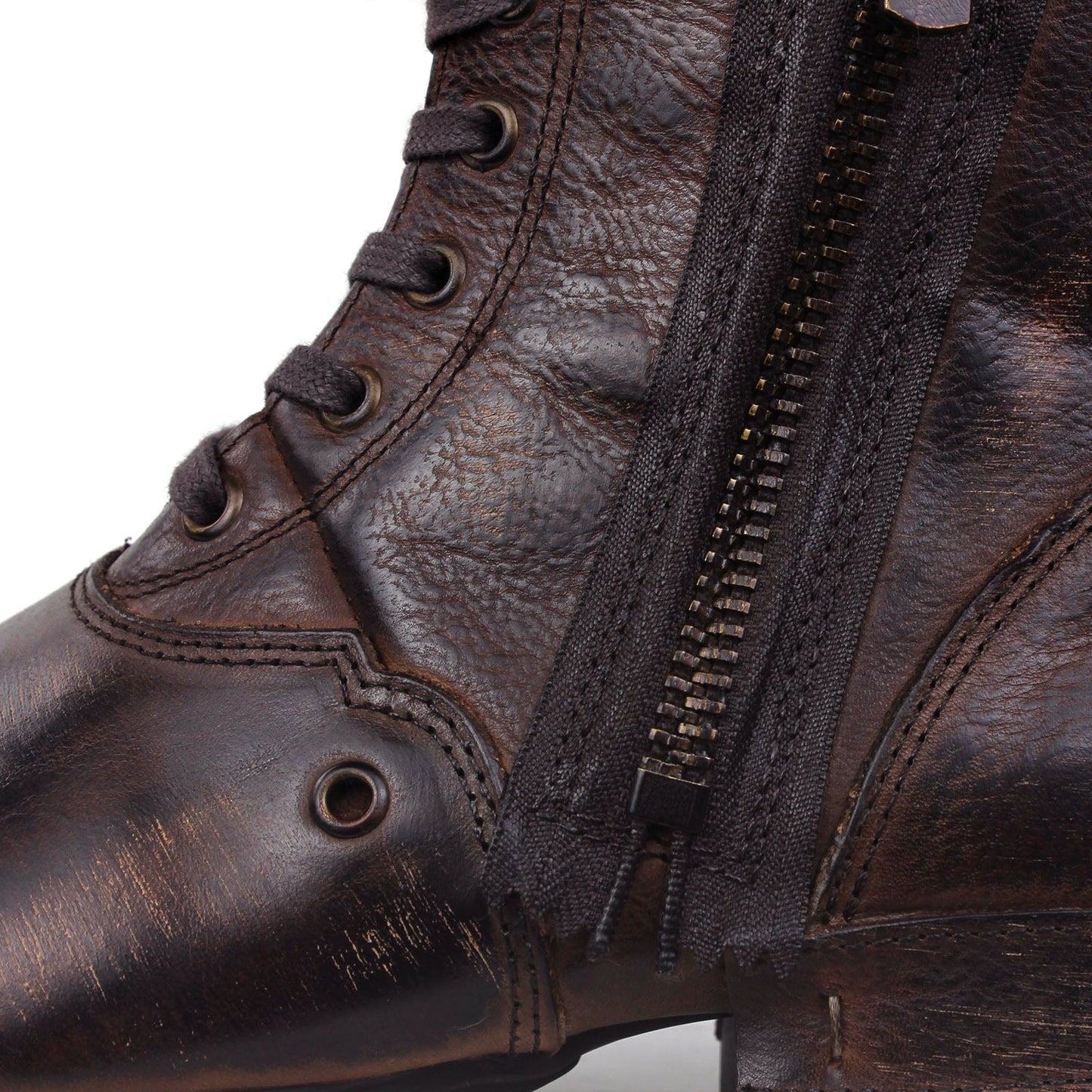Men's Leather Ankle Boots OS-5008-8-E-F