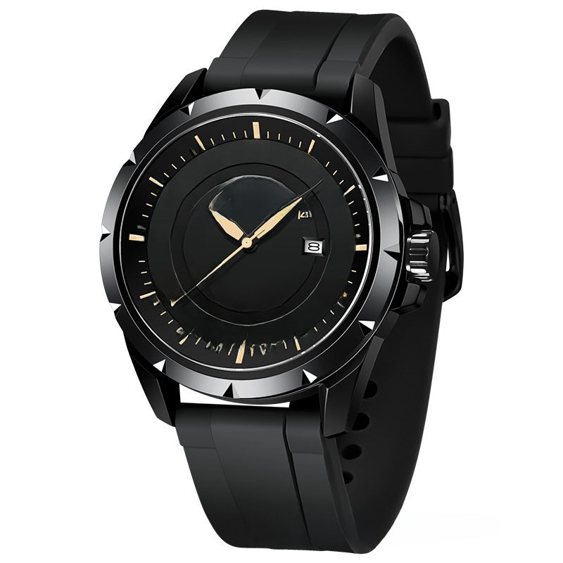 SAPPHERO Trendy Quartz Watch with Luminous Display