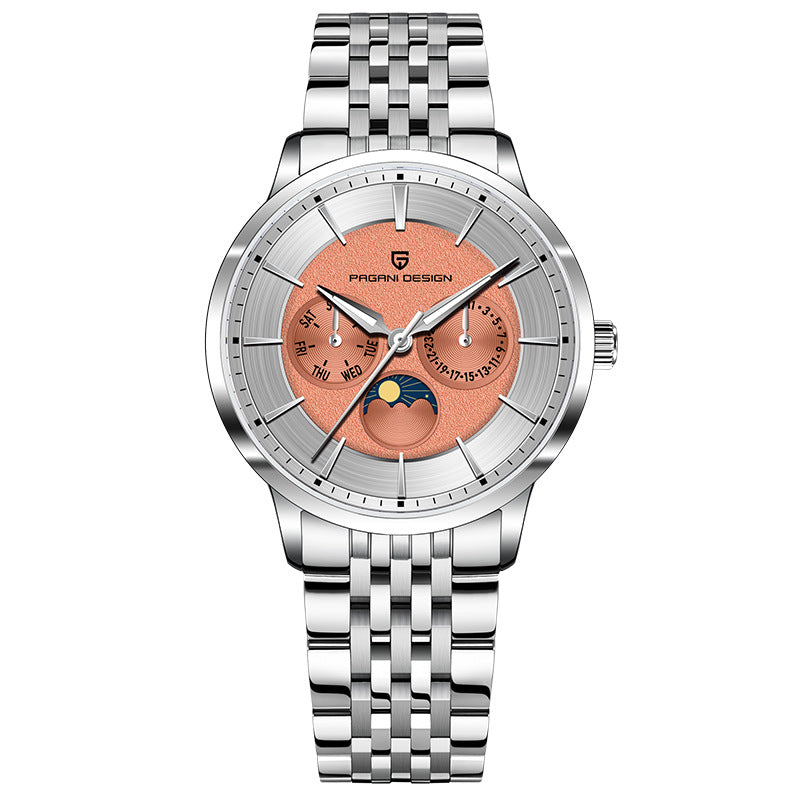 PD-1795 Multifunctional Quartz Waterproof Men's Watch