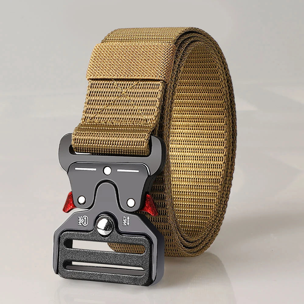 Versatile Men's Tactical Belts - Durable, Adjustable Design-For Outdoor Sports Enthusiasts,Pair with Pants Jeans,For Men Women 