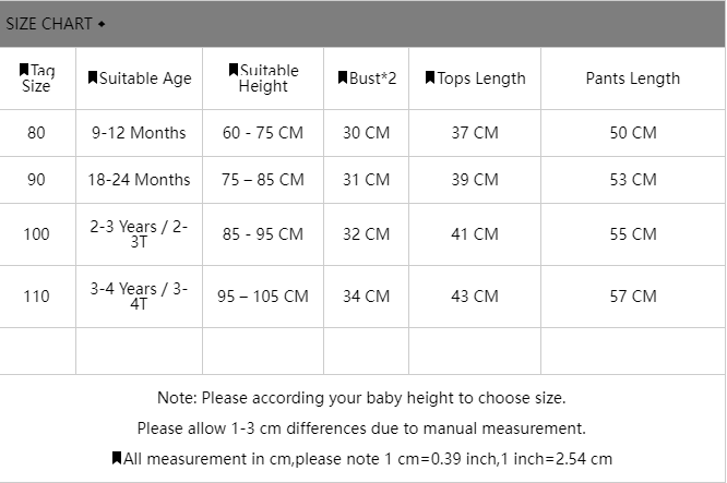 IENENS Girls' Long-Sleeved Pajama Set (Ages 1-4) - # BAAA81810022