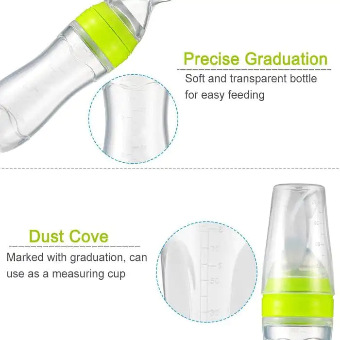 Silicone Feeding Bottle Spoon - # BAGE21110002