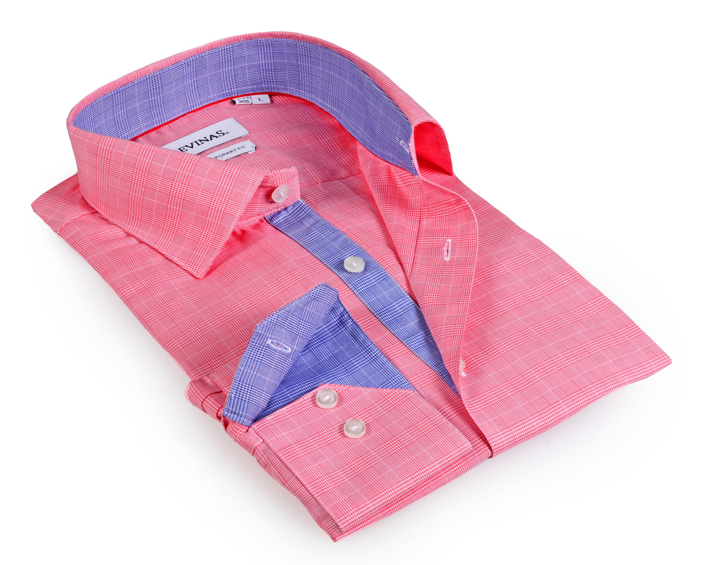 Button-Up Shirt // - Contemporary Fit - contrast trimming - final sale