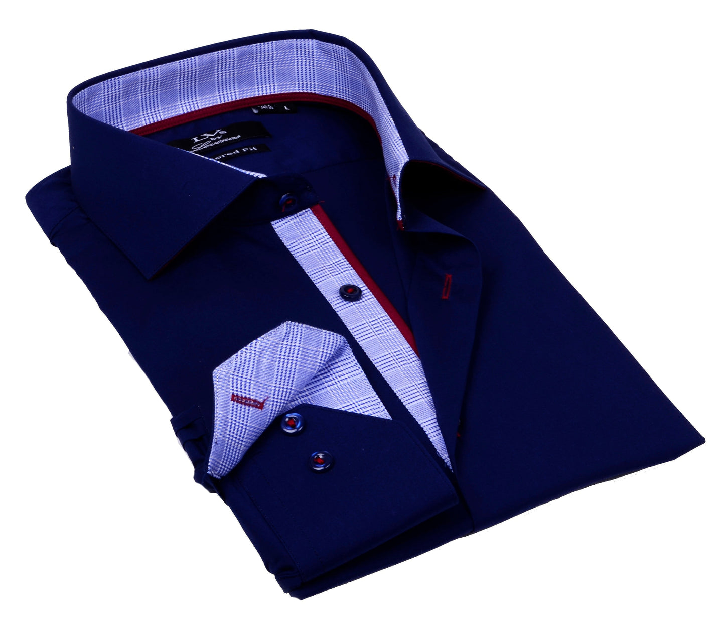 Button-Up Shirt // - Tailored Fit - contrast trimming - final sale