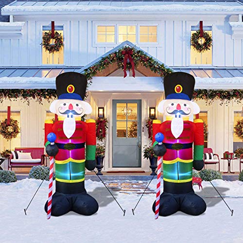 Christmas Inflatable Nutcracker Soldier Outdoor Decorations | NCS