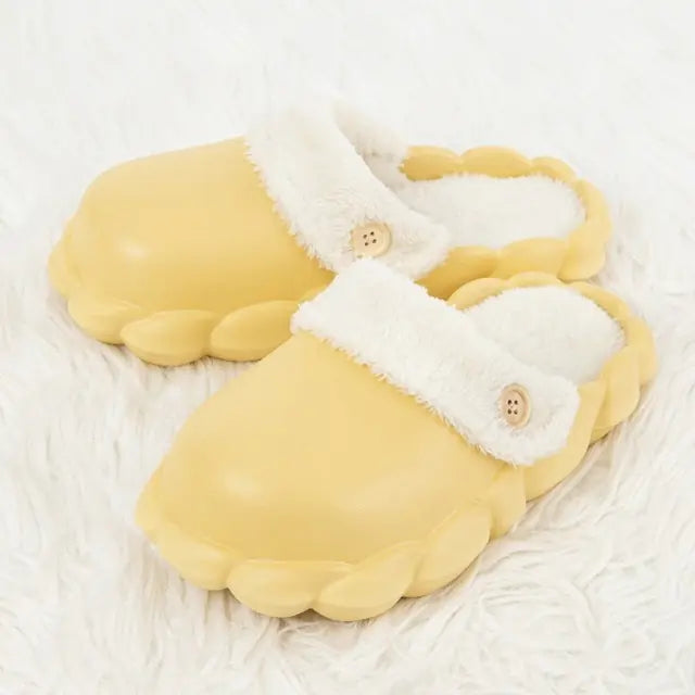 Winter Plush Shark Slippers - # BOAA73410008