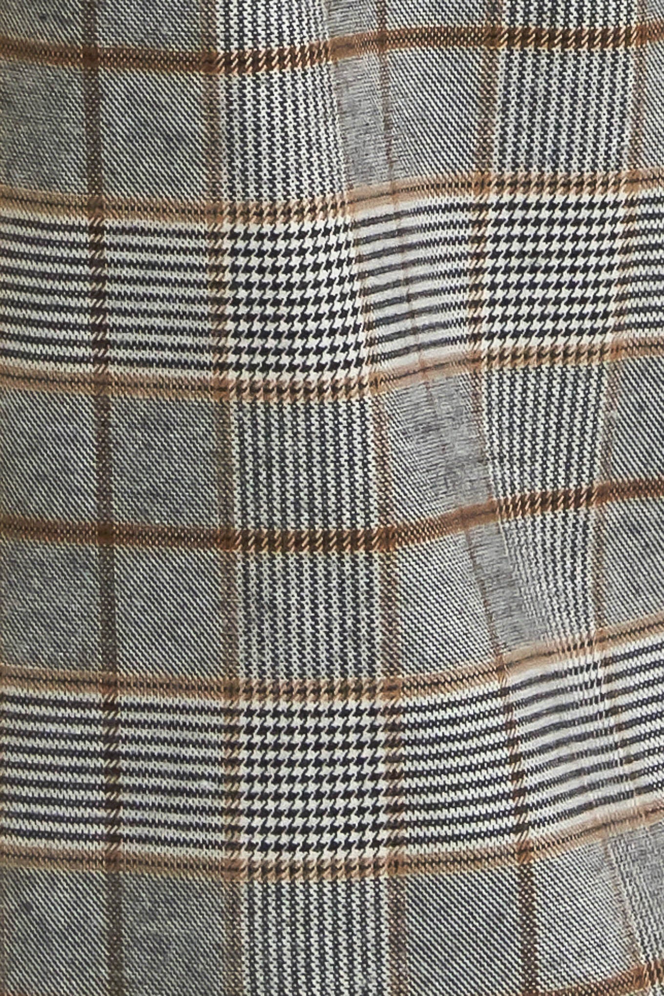 NEW AGE WOVEN PLAID PANTS