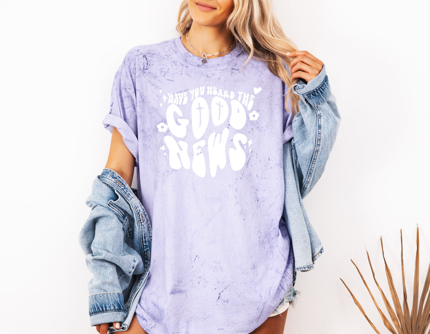 Have you Heard the Good news Garment Dyed Christian T Shirt