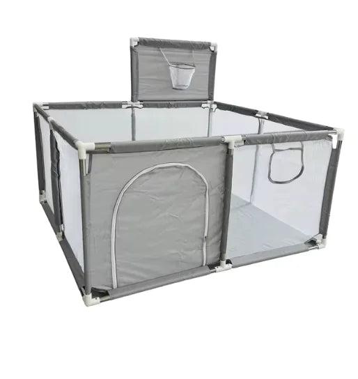 IMBABY Baby Playpen – Safety Barrier with Balls Pool, Basketball & Football for Kids - # BOT&G511510001