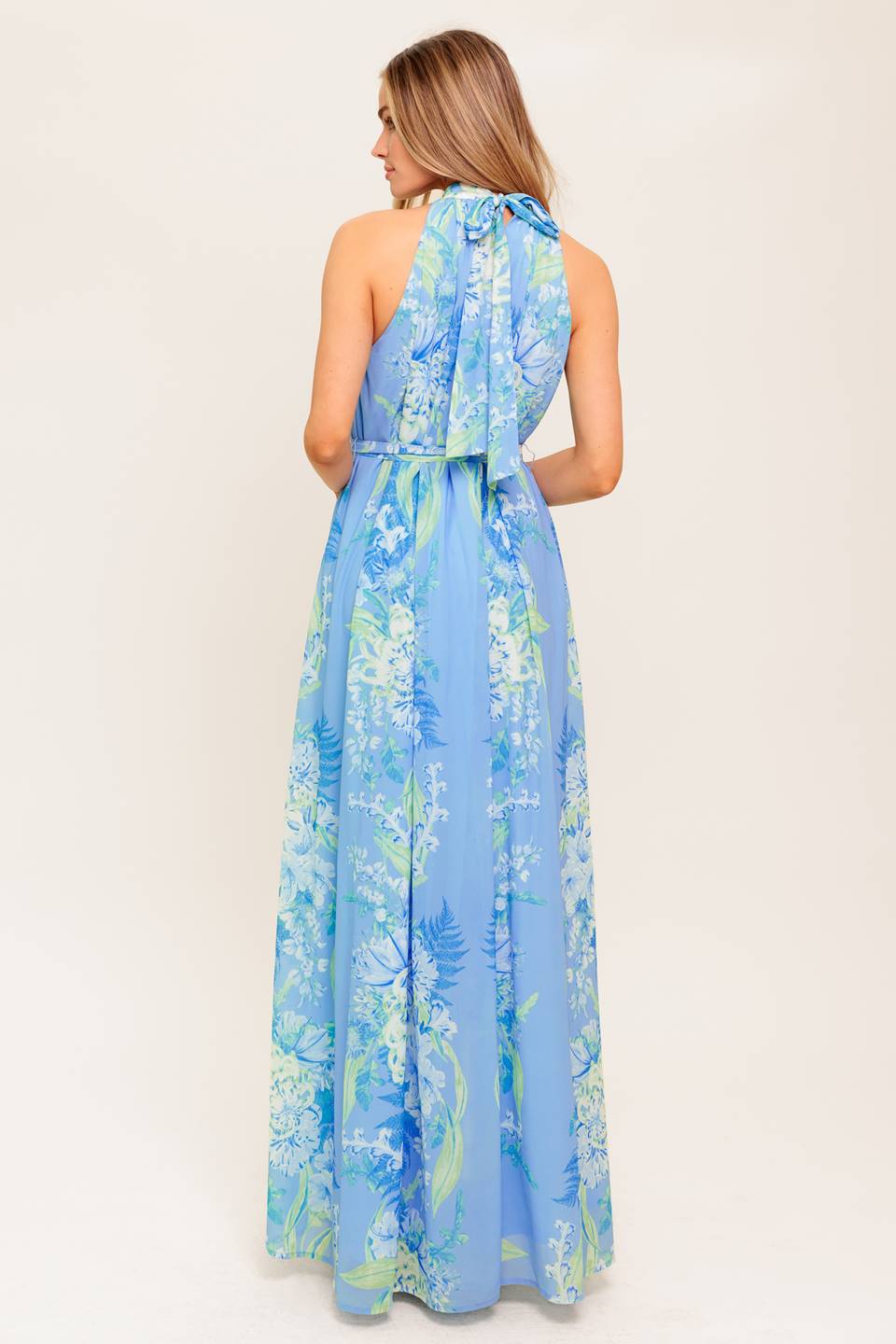 VACAY STATE OF MIND WOVEN MAXI DRESS