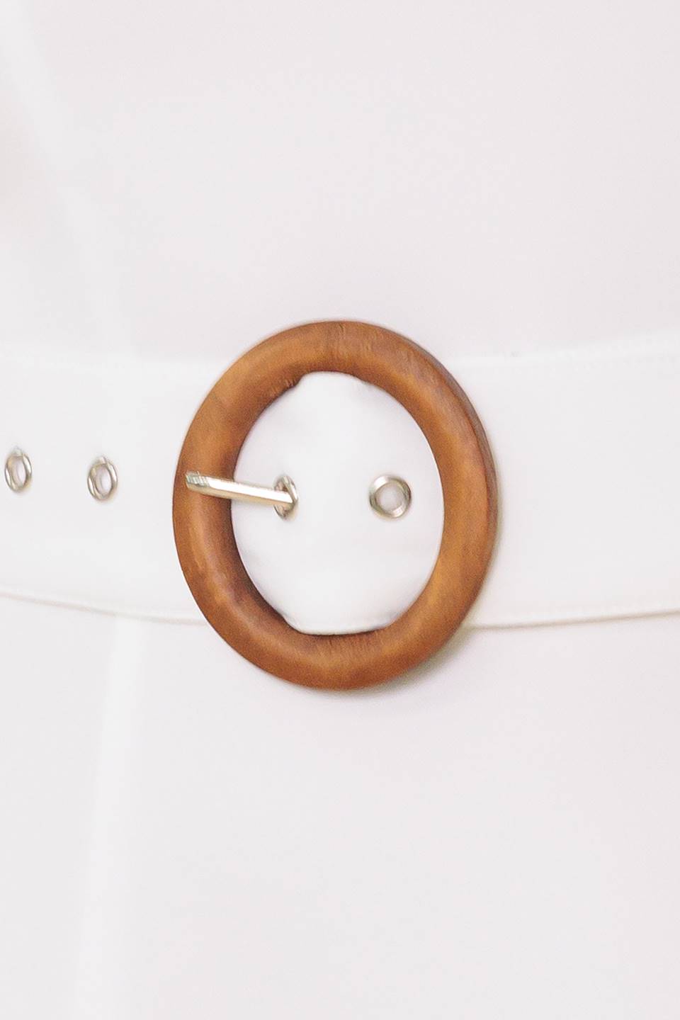 THE PICTURE OF PERFECTION WHITE WOVEN MIDI DRESS