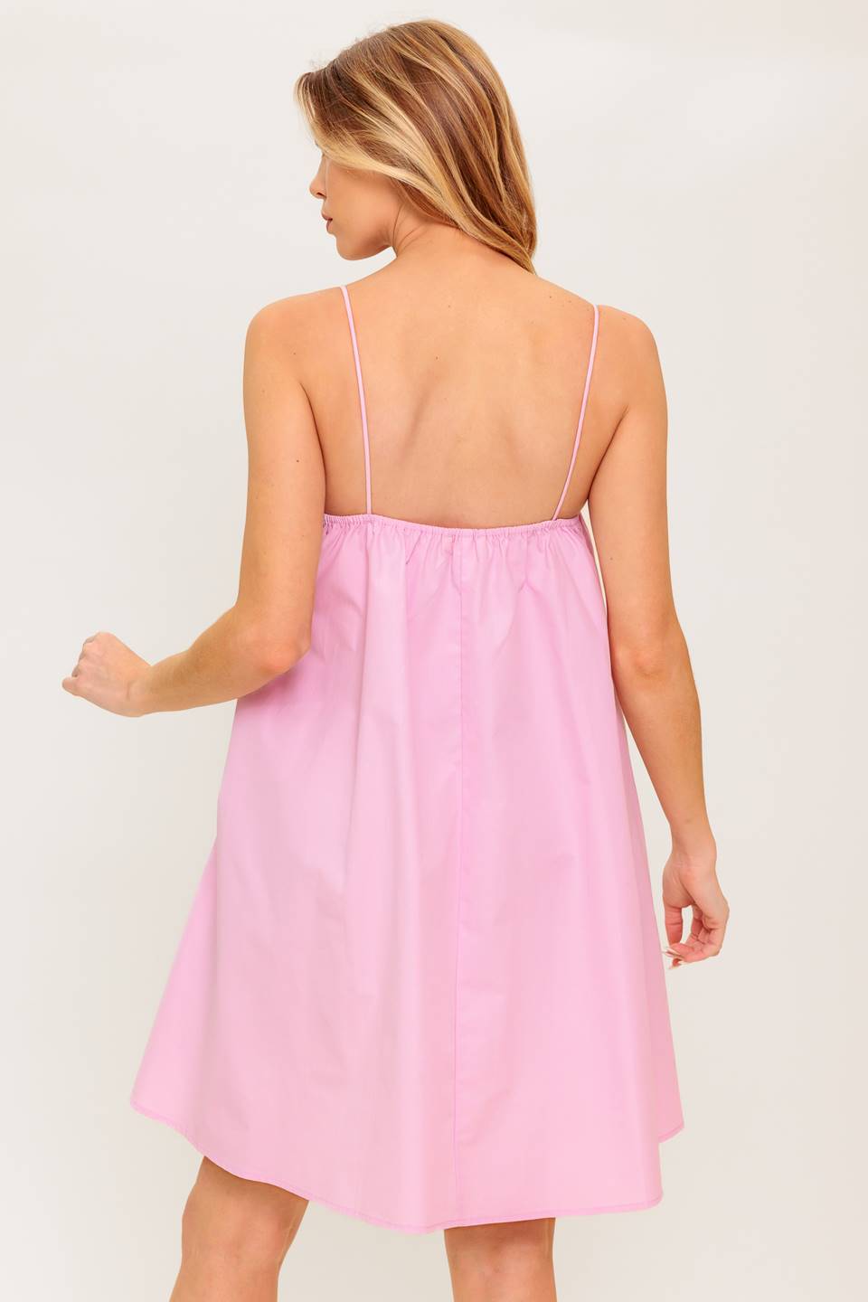 INVESTED IN YOU WOVEN MINI DRESS