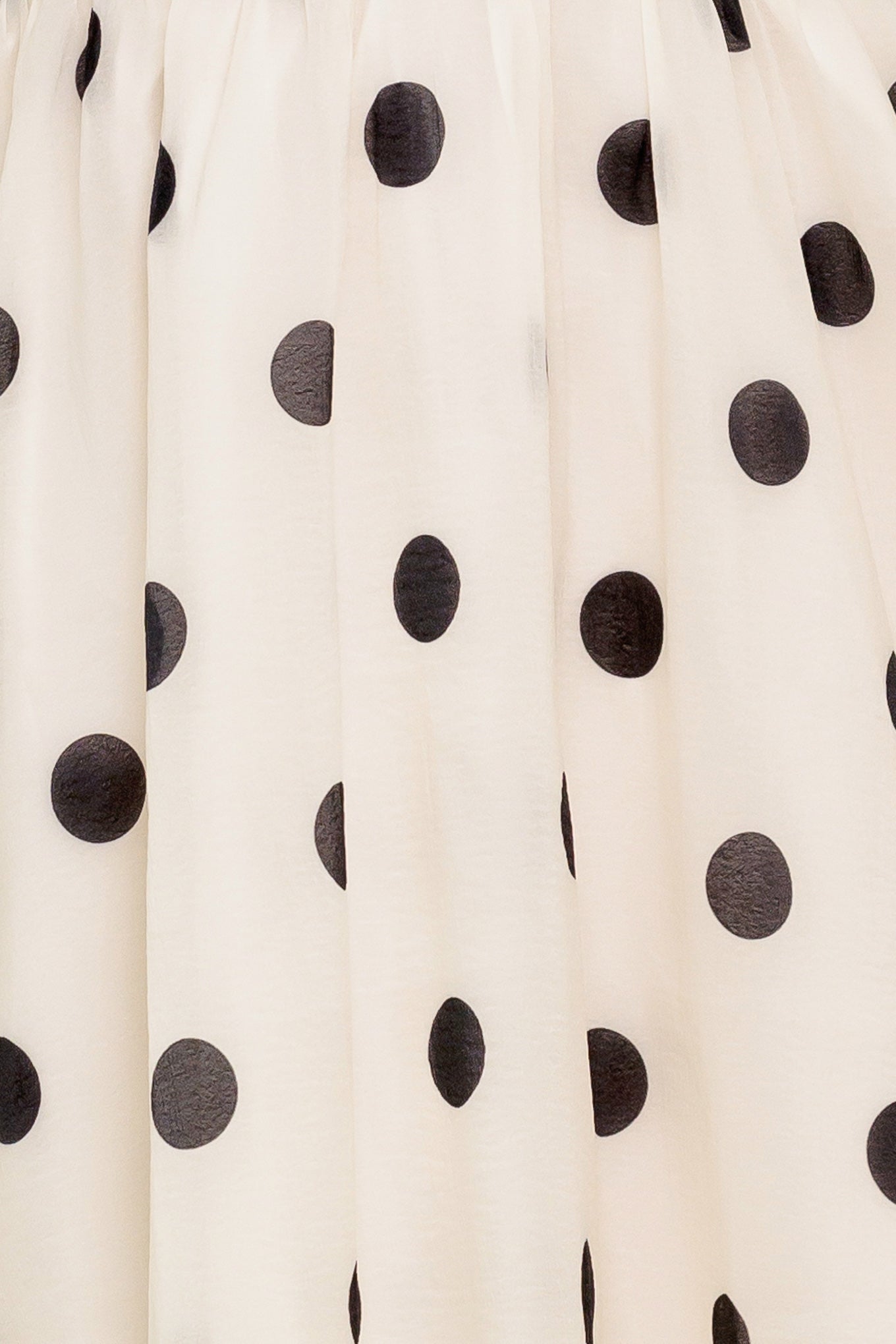 MONROE DOT CHIFFON WOVEN MINI DRESS