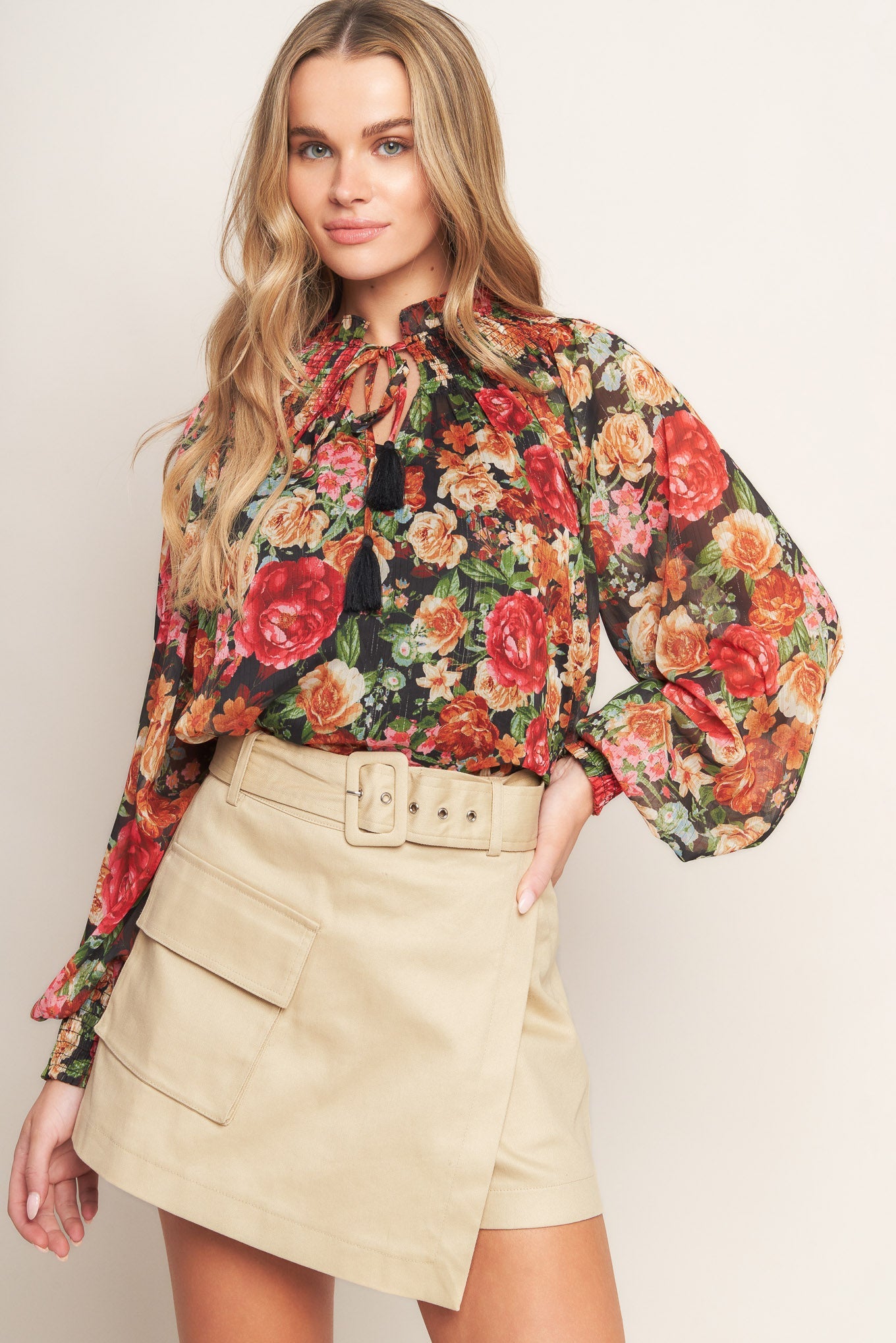 FOR THE DAY WOVEN TOP