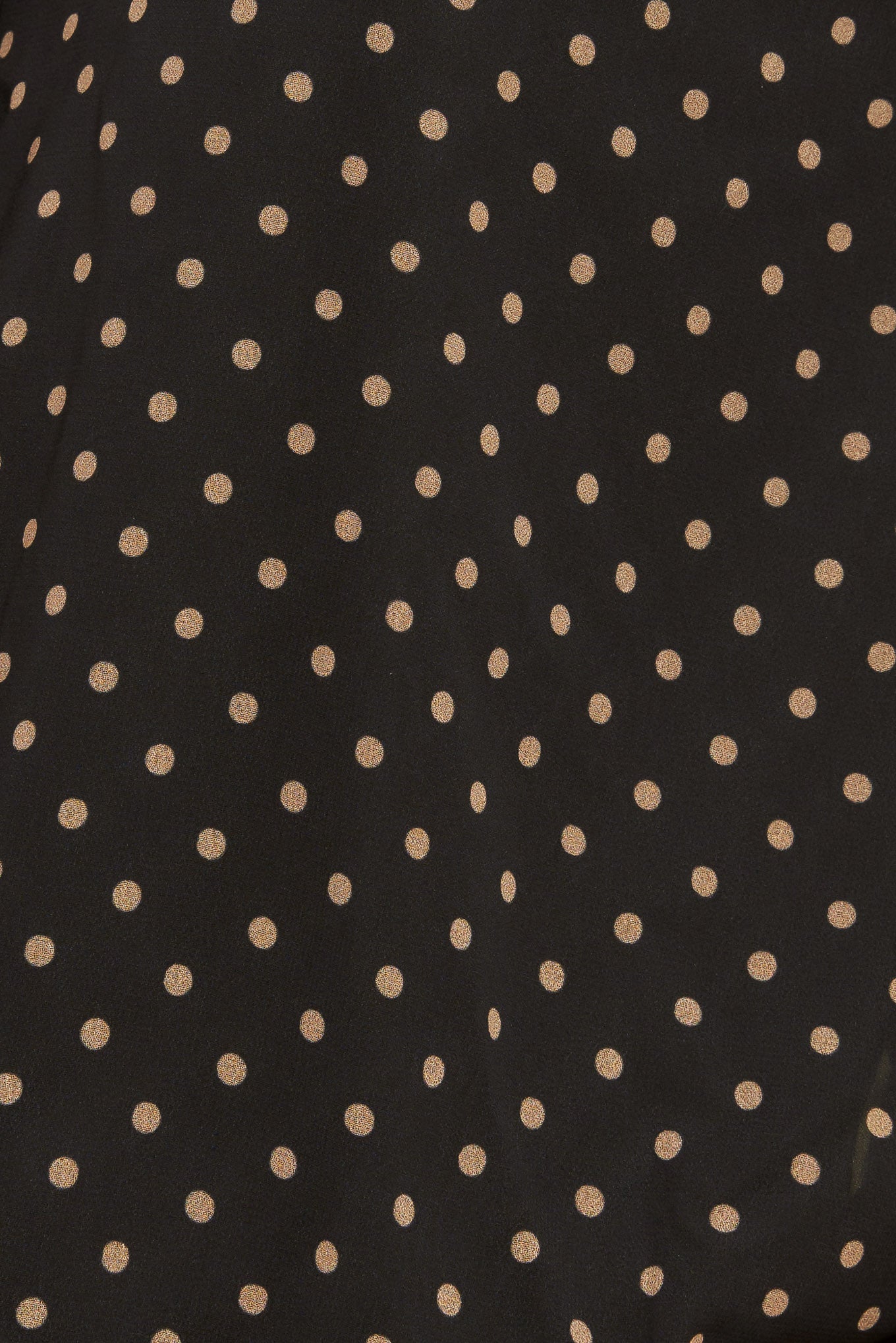 MIDNIGHT DOT CHIC WOVEN TOP