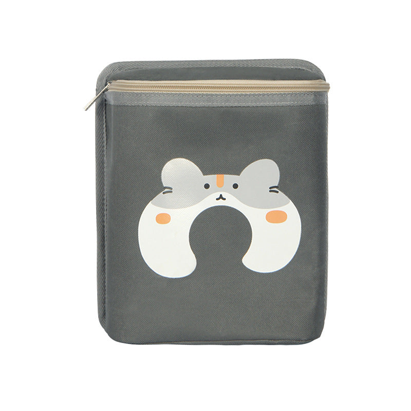 Car cartoon thermal insulation bag, car seat back multi-functional thermal insulation bag, car aluminum film storage bag