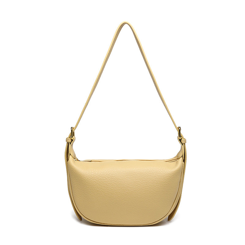 Small shoulder bag, female spring design hobo bag, fashionable versatile shoulder bag