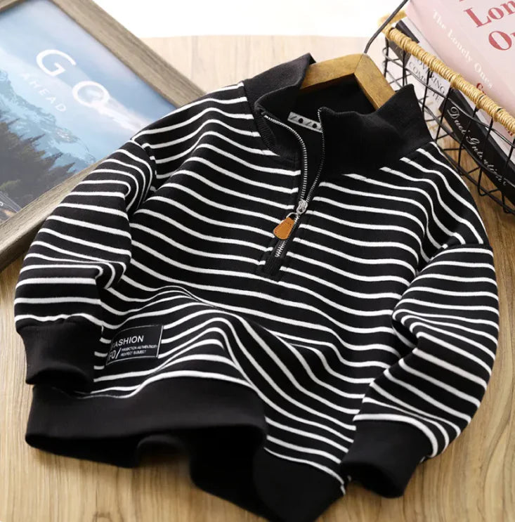 Children Casual Polo Collar Fashion Tops Handsome - # BOAA11510022