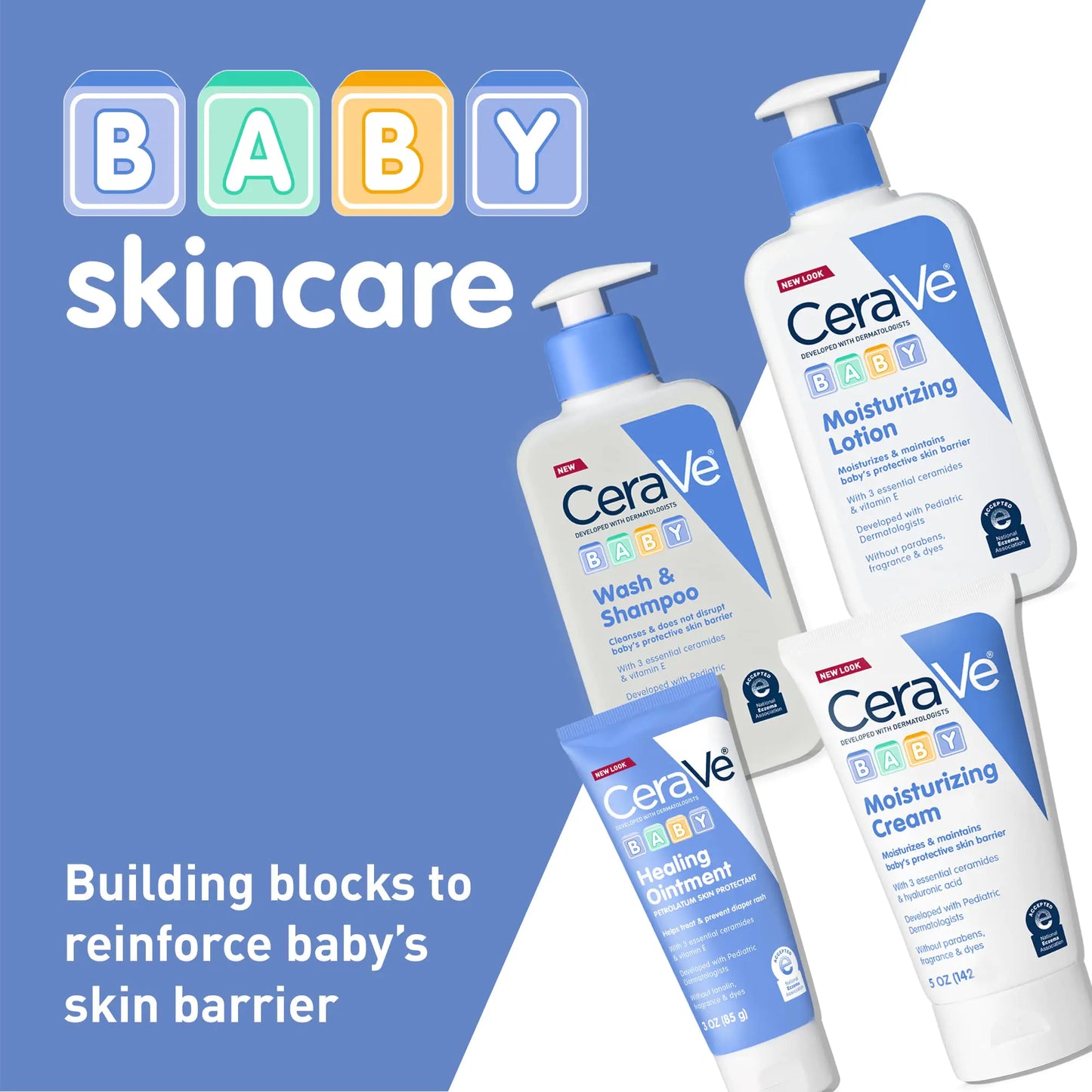 CeraVe Baby Wash & Shampoo | 2-in-1 Tear-Free for Skin Hair Fragrance, Paraben, Dye, Phthalates Sulfate Free Bath| Soap with Vitamin E 16 Ounce 1 Pound (Pack of 1) - # BAGE11110003