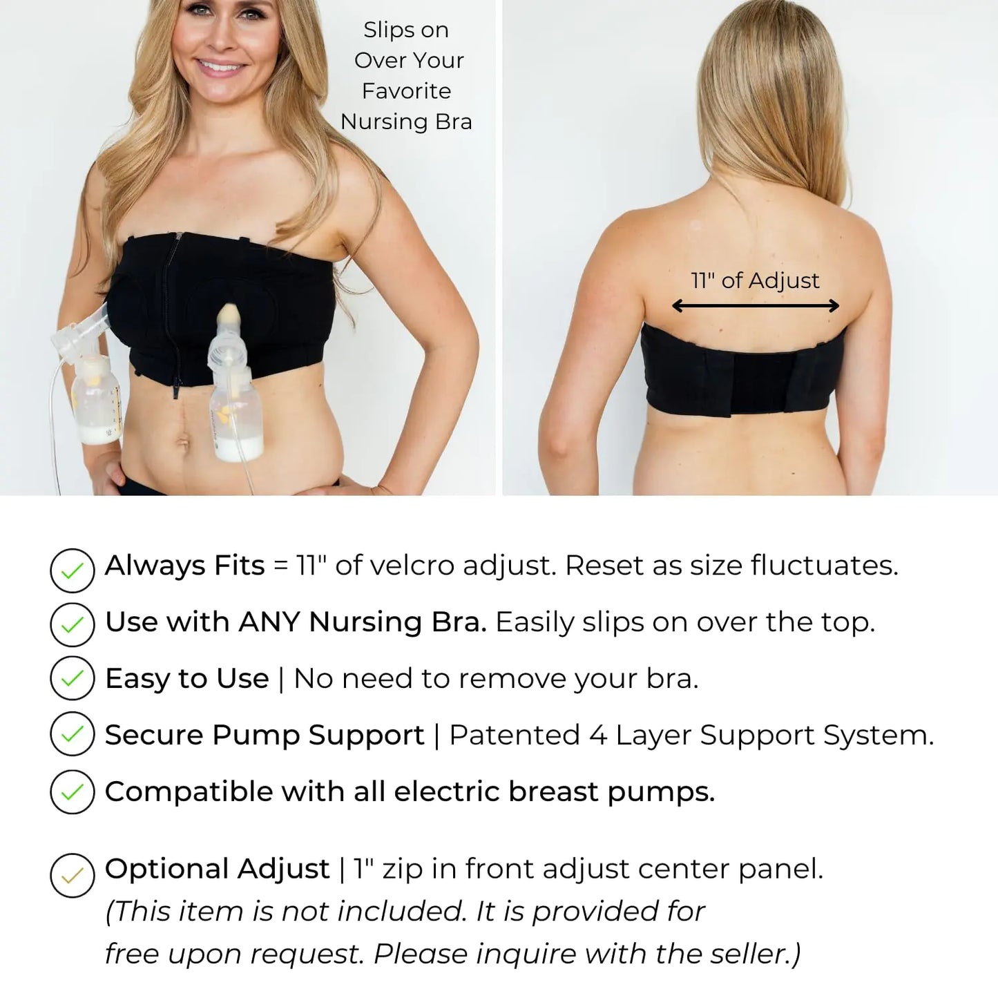Hands-Free Pumping Bra