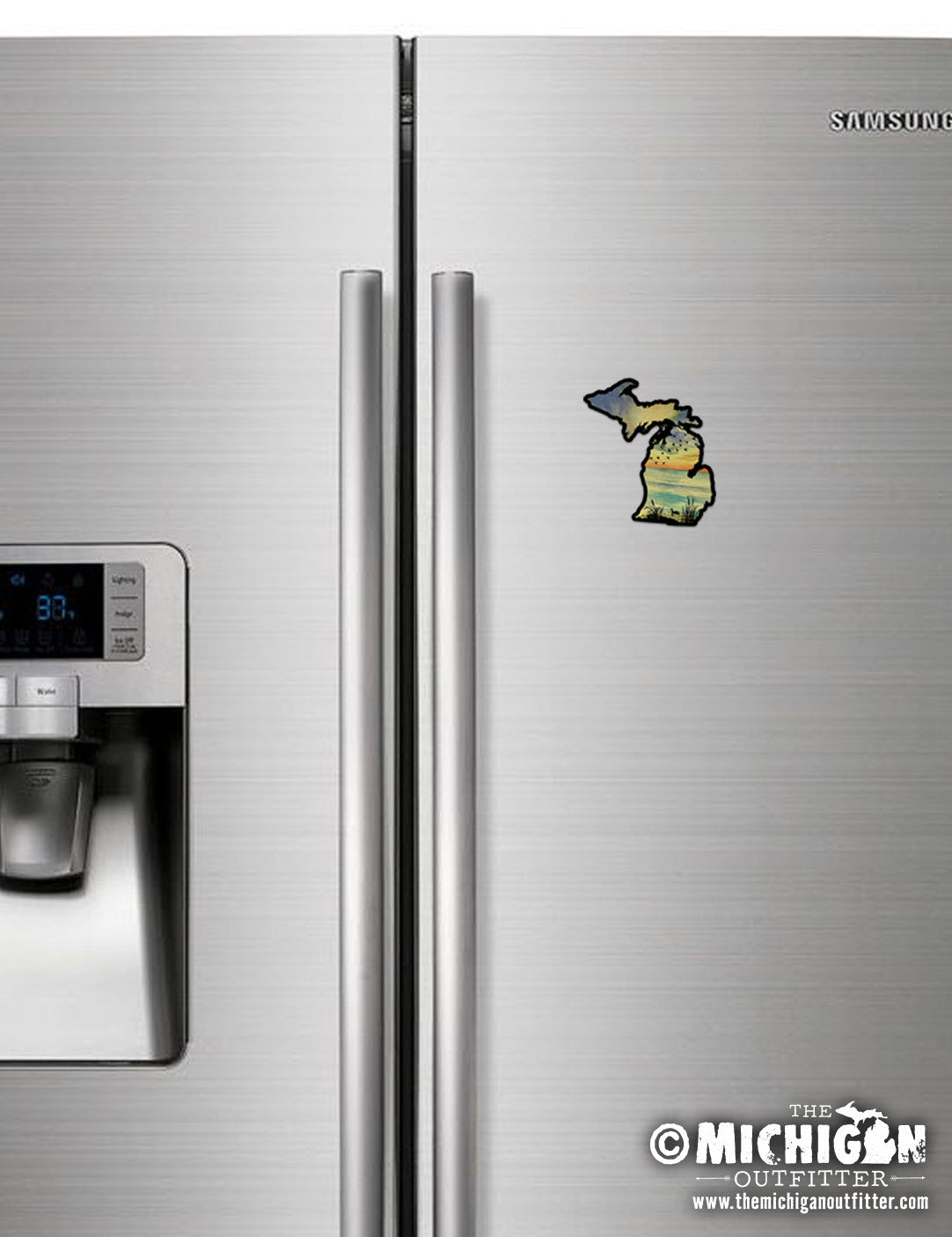 Michigan Magnet - Sunset Birds