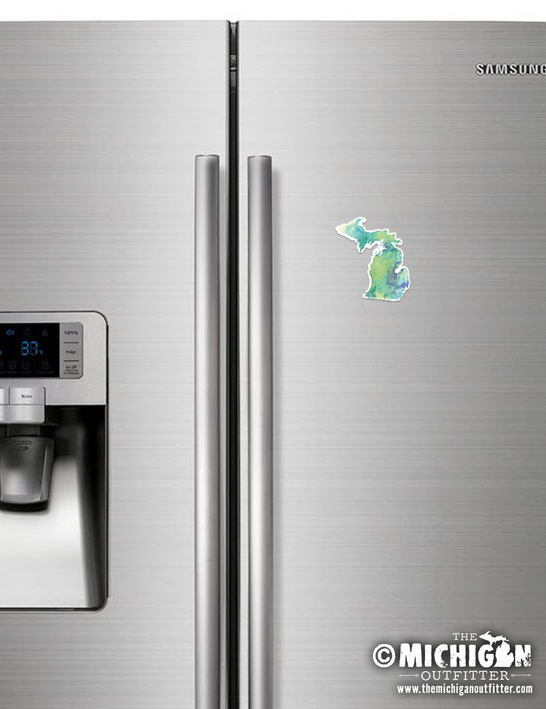 Michigan Magnet - Watercolor