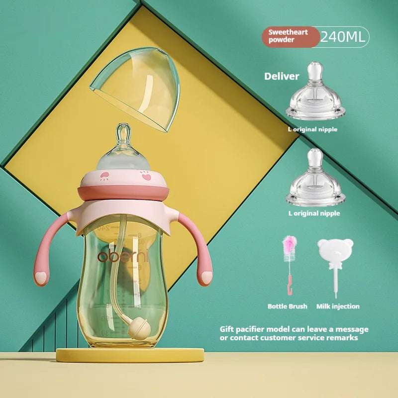 Triple-Action Anti-Colic Wide Caliber Feeding Bottle - BAGE21810002