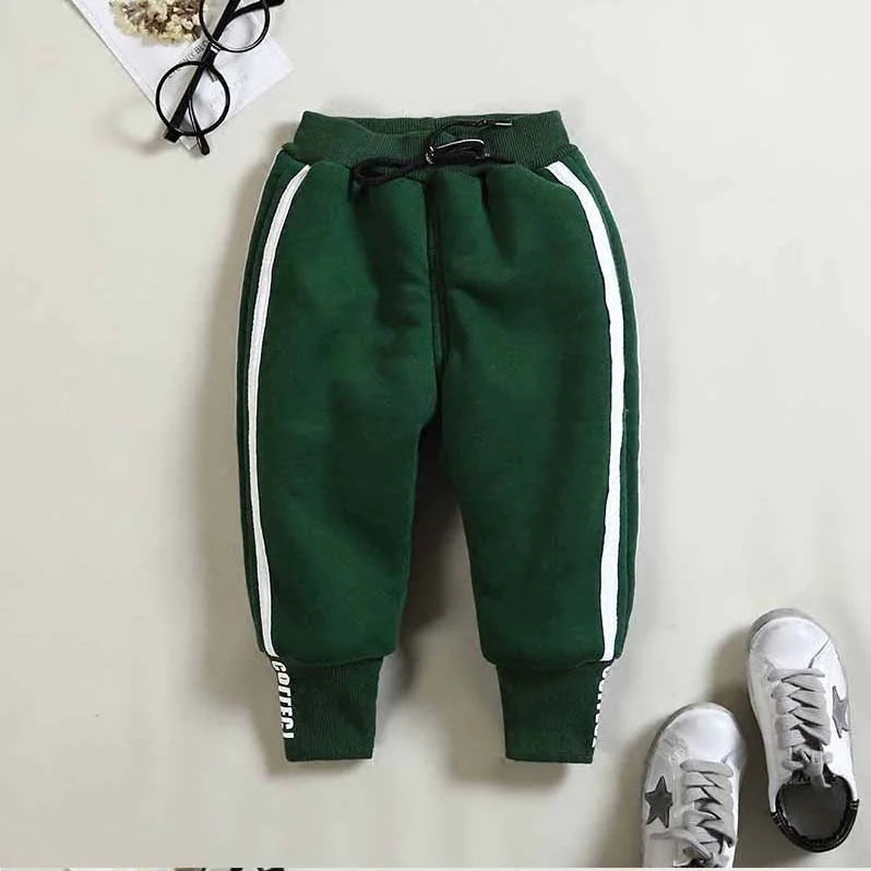 Baby Winter Velvet Pants - Warm & Cozy - # BOAA11410004