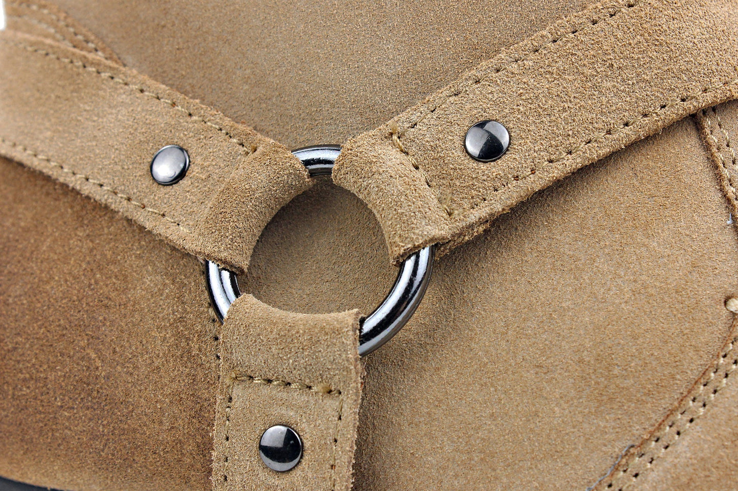 Suede High Heel Chelsea Boots