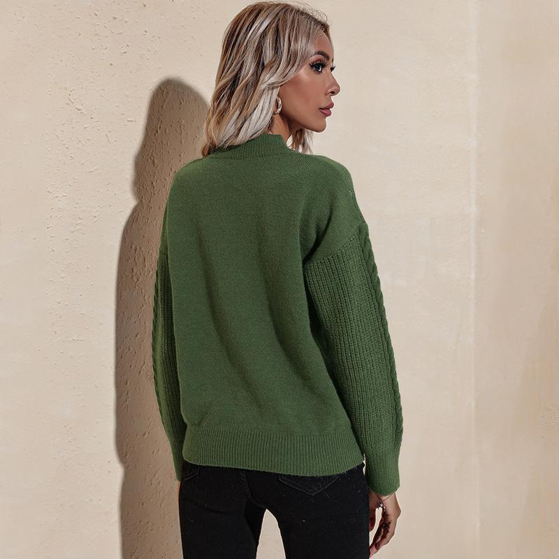 Solid Lux Long Sleeve Sweater