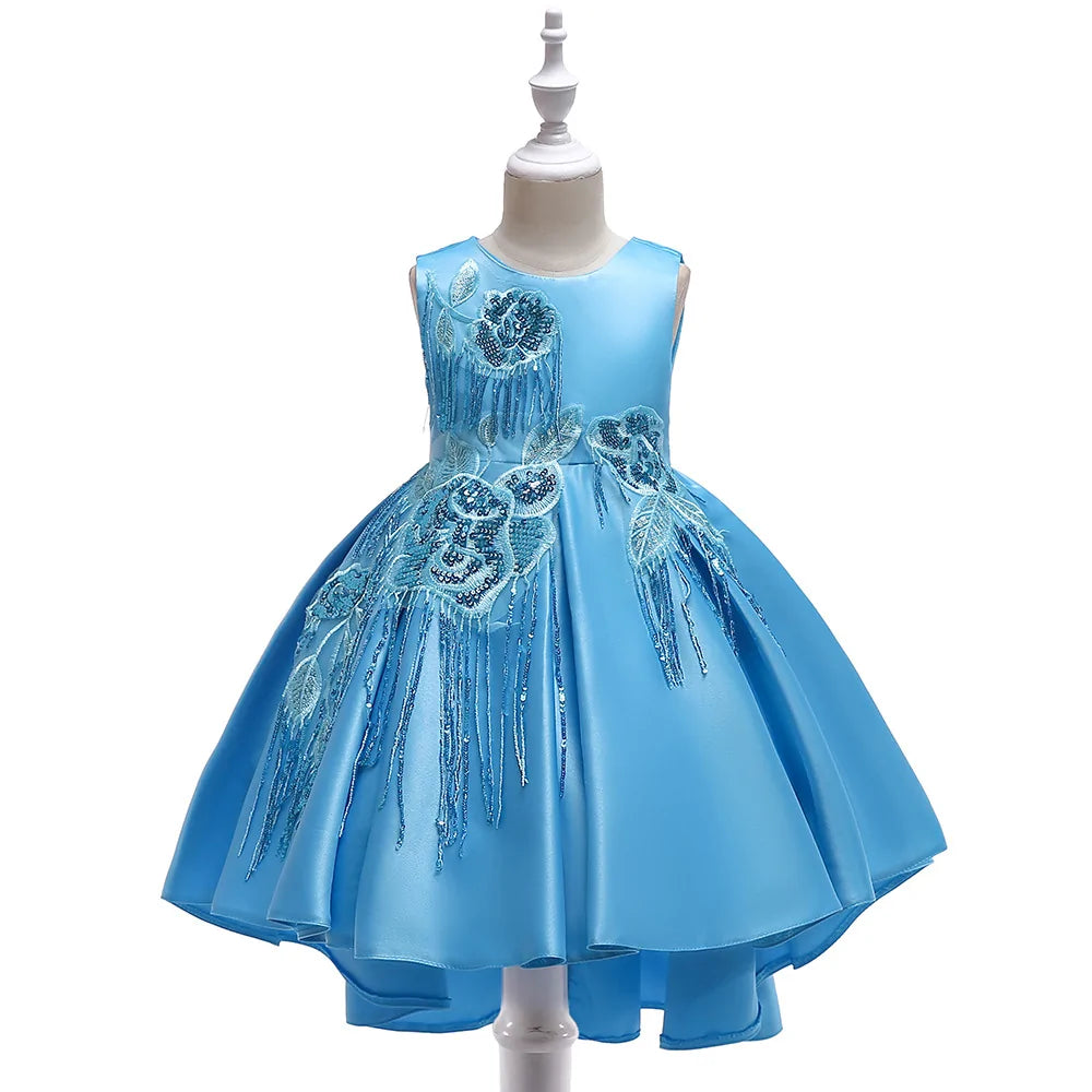 Cotton Dress With Lining For Little Girls - # GIAA211710001