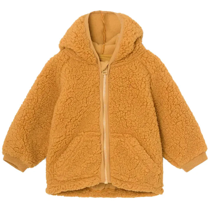 Warm Polar Fleece Pointed Hat Plush Coat - # GIAA21210003