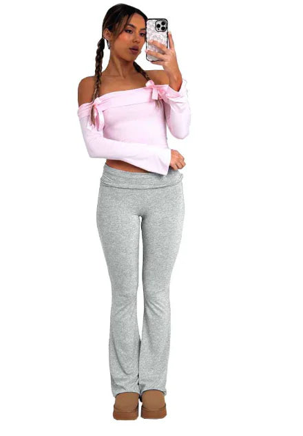 Low Waist Bell Bottoms - # GIAA23410025