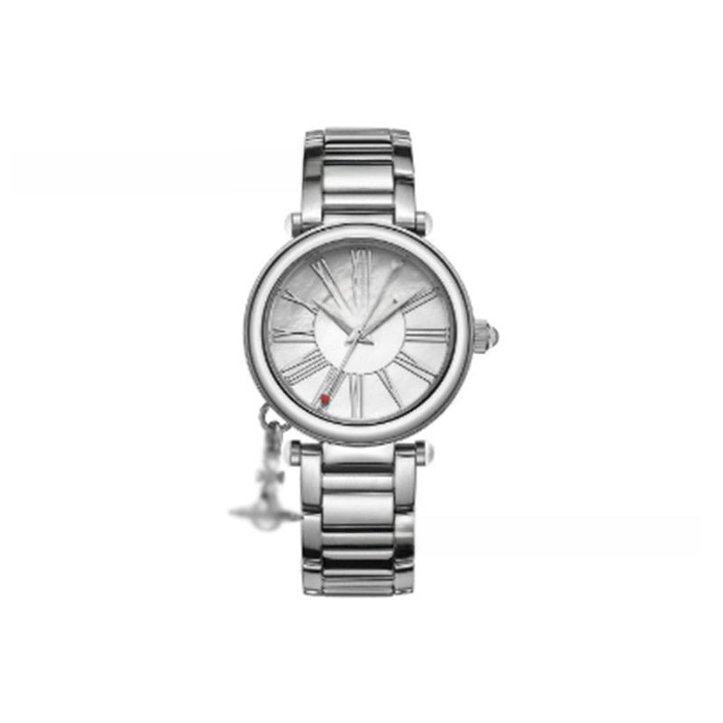 Pearl-set diamond style Saturn watch