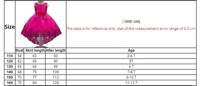 Red Flower Girl Dress - # GIAA221710004