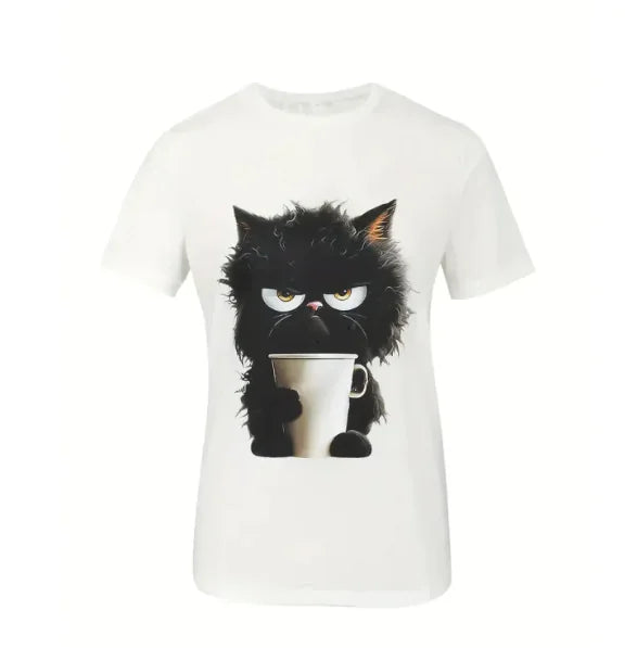 Animal Print Loose-Fit T-Shirt - # BOAA13510037