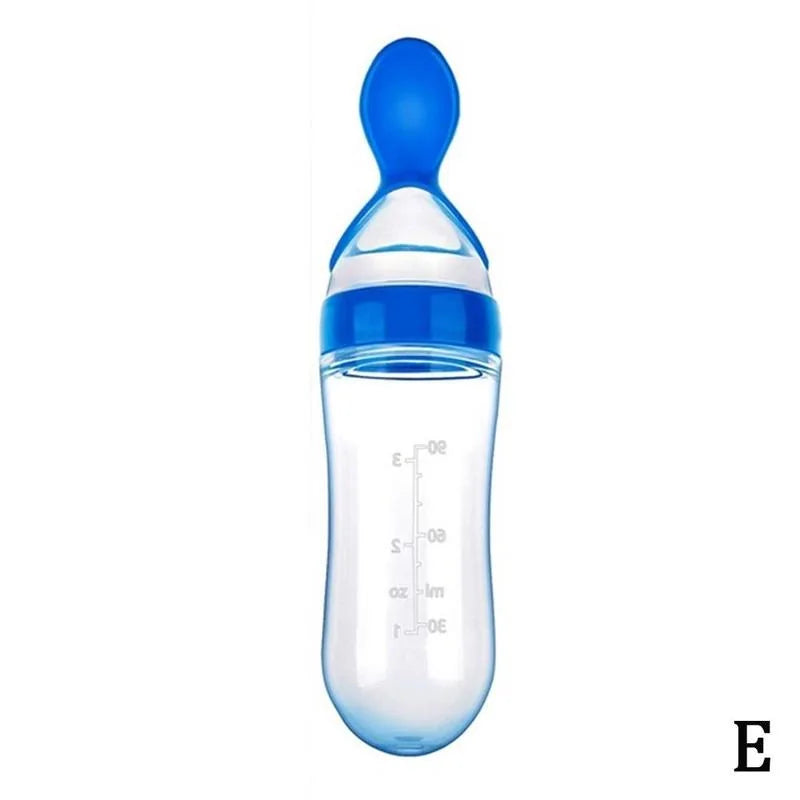 Baby Squeezing Feeding Spoon - # BAGE21110007