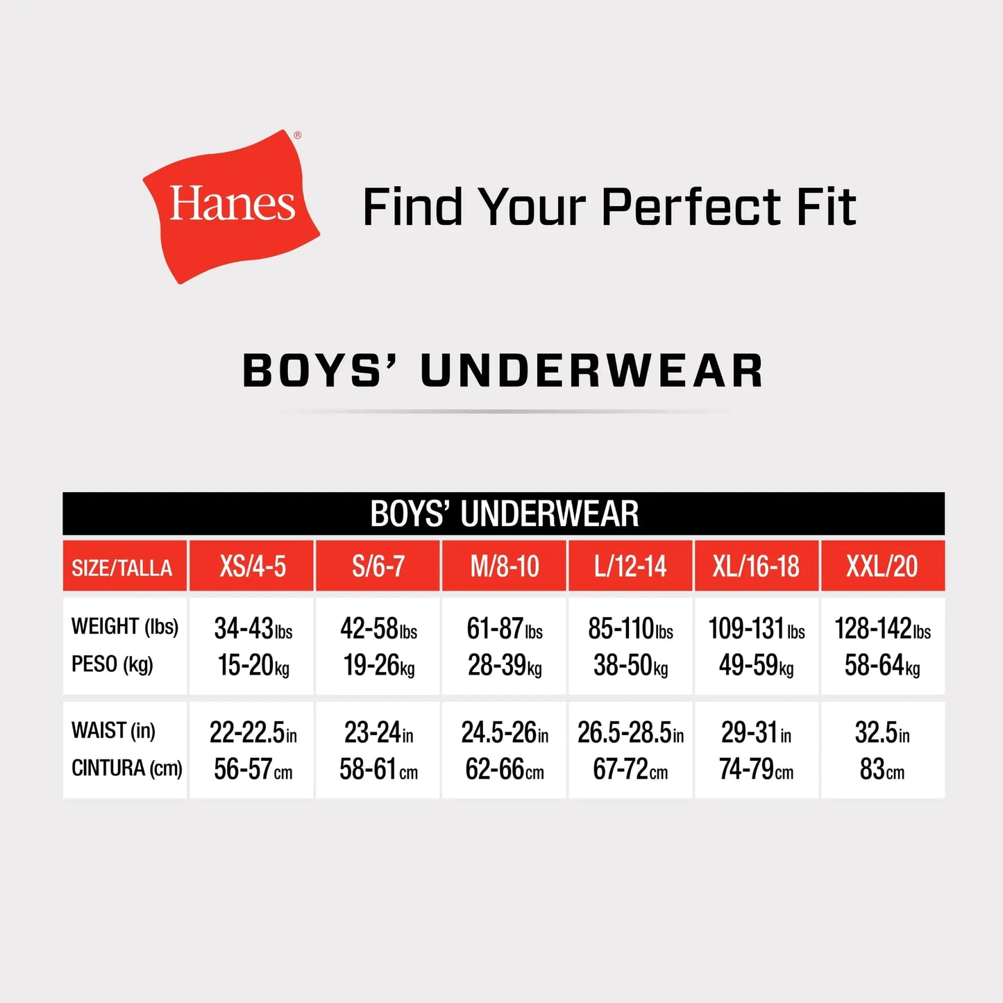 Hanes Boys' Big Performance Tween Boxer Brief Pack, X-Temp Mesh Stretch Underwear, Black, 6-Pack Large Black/Grey - 6 Pack - # BOAA11410003