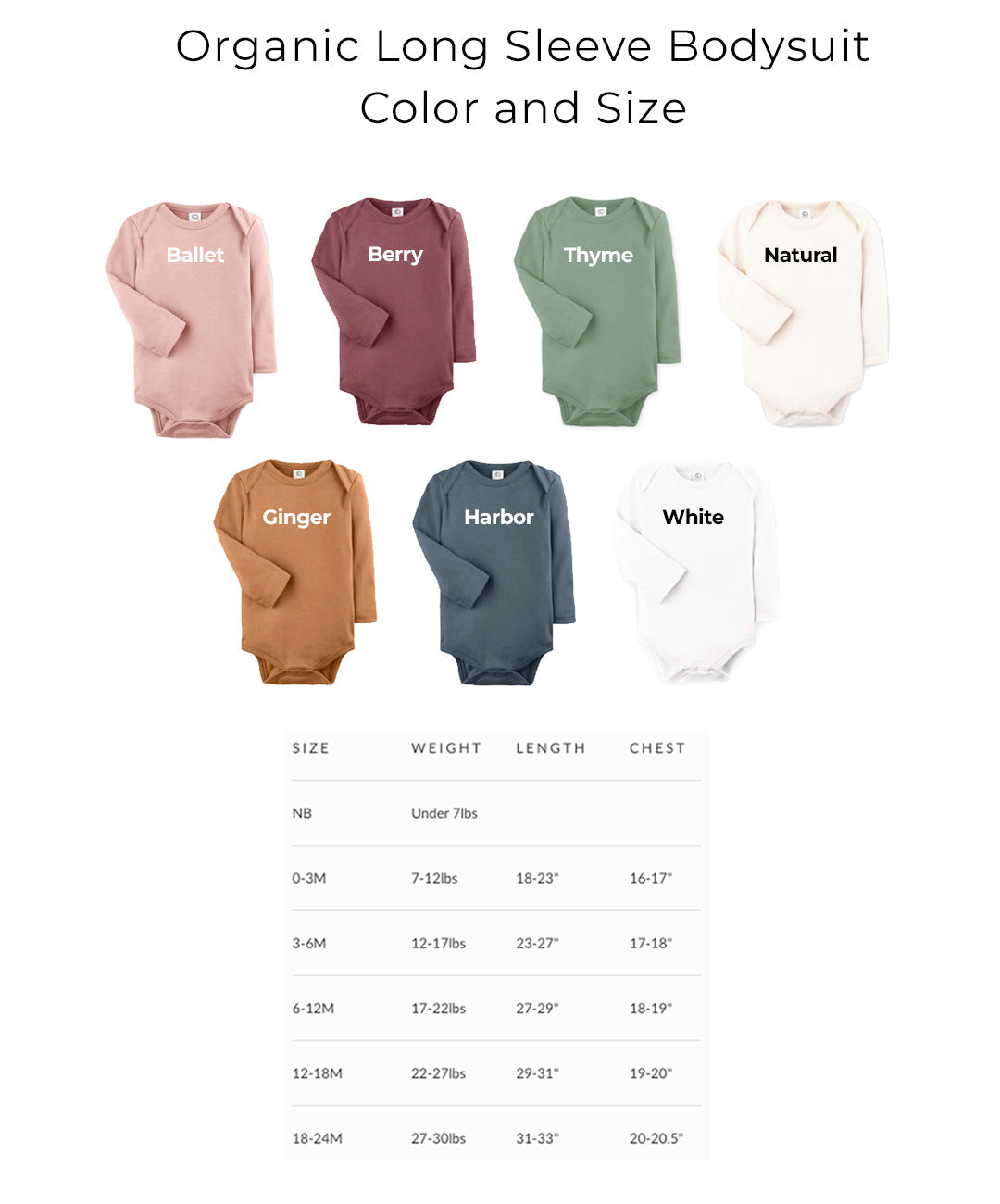 Little Sister Organic Cotton bodysuit (Serif)