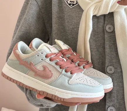 Color Matching Casual Shoes 2022 Vulcanize Sneakers Breathable Sport Walking Running Spring Platform Shoes - # BOAA73510001