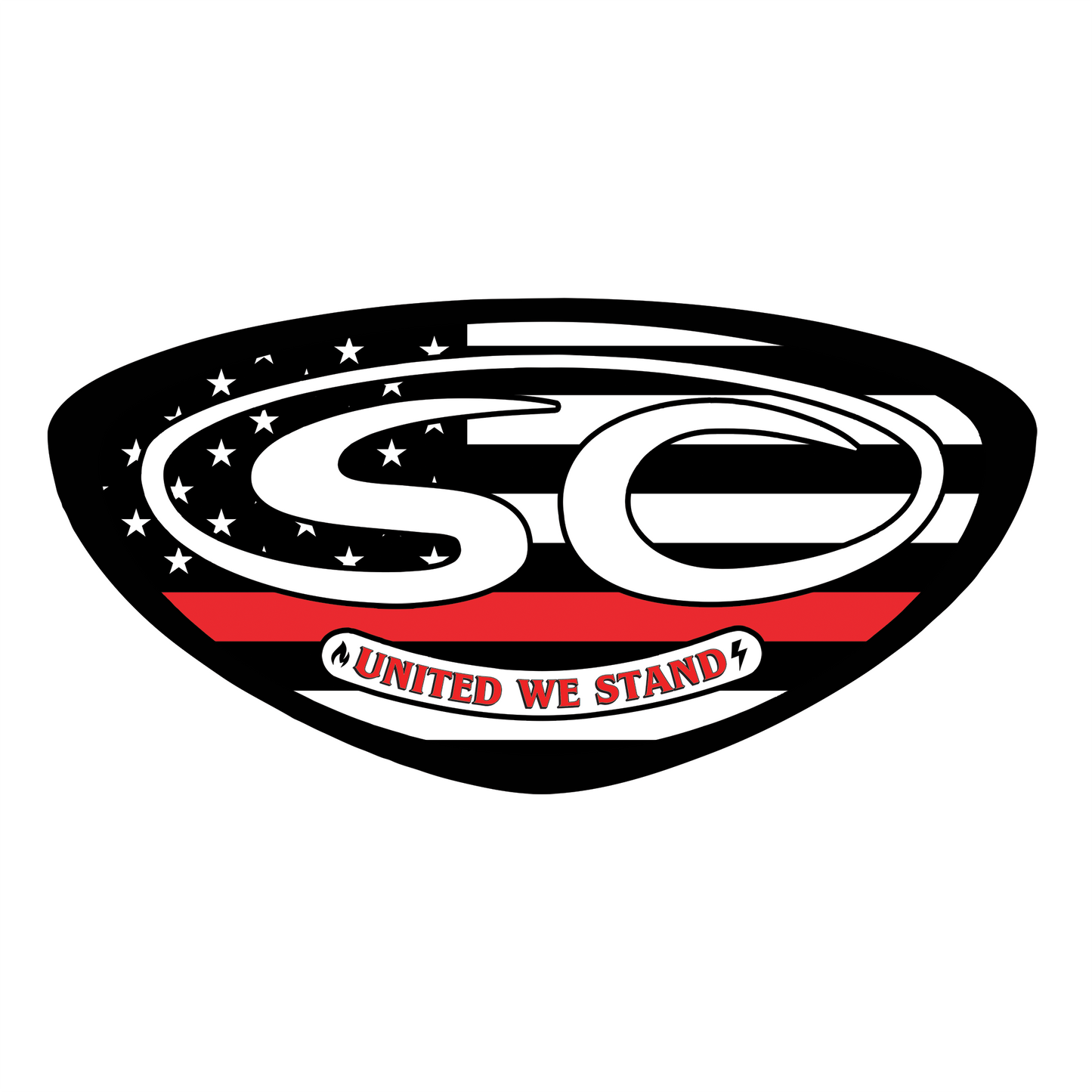 Santa Cruz Surf Shop United WE Stand Sticker