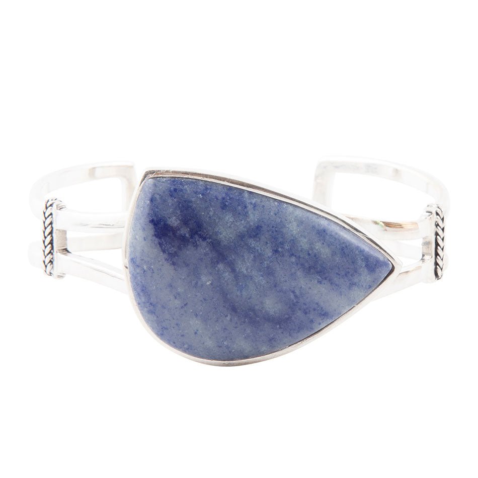 Sky Blue Kyanite Cuff Bracelet