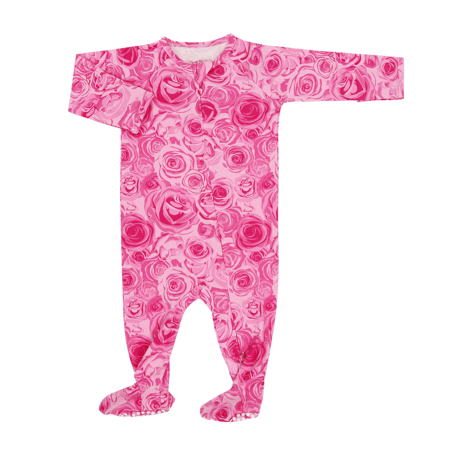 This Must Be Love Zipper Footie