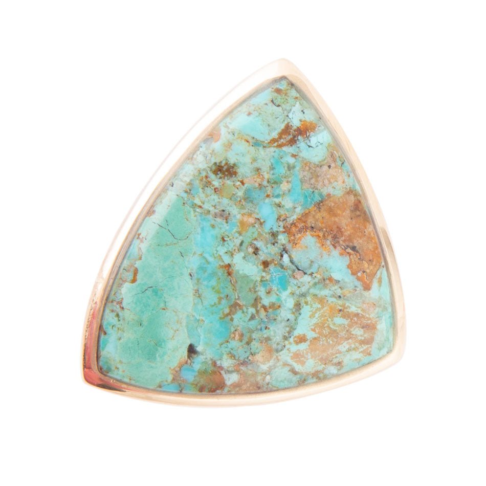 Turquoise Triangle Ring