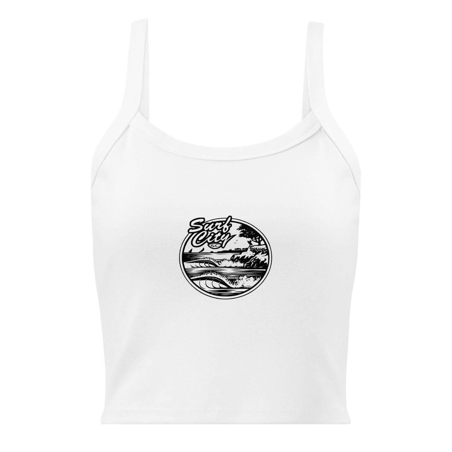 Santa Cruz Surf City Women’s micro-rib tank top